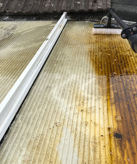 Conservatory Roof Cleaning (Before)