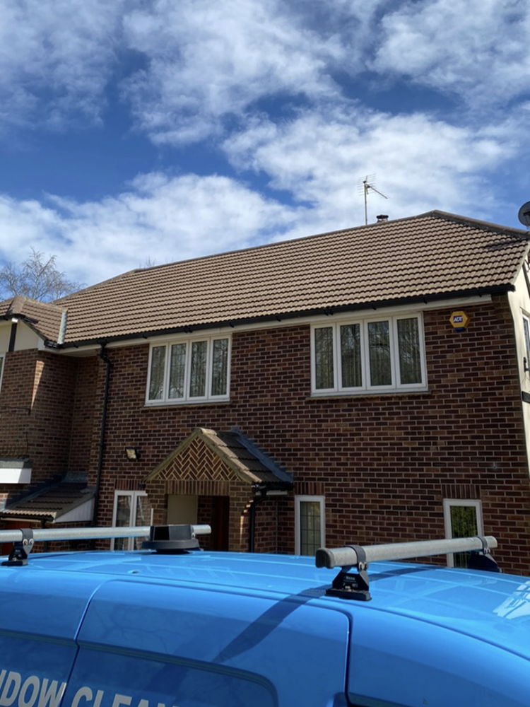 roof cleaning after